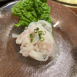 焼肉 スタミナ苑 - 白センマイ刺し