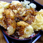 天ぷら楓 - 穴子天丼アップ 2022年3月