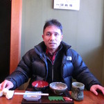 誠寿司 - 二つのサラダも食べて、完食（汗）本当に苦しい（ＴＴ）