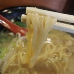 枚方きんせい - 麺はこんな感じ