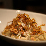 びすとろ堂島ぶどう酒店 - イタヤ貝とセロリアックのサラダ仕立て