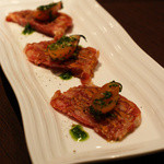 びすとろ堂島ぶどう酒店 - 和牛サーロインのミルフィーユ