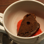 びすとろ堂島ぶどう酒店 - 苺のソルベ