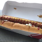 ITOSHIMA-STAND い～とや - ◆糸島ドッグ（350円）・・キャベツとソーセジ入り。