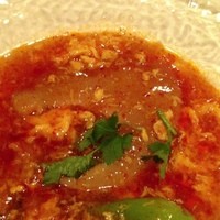 重慶飯店 麻布賓館 - 海胆入りフカヒレ姿煮の辛味煮込み