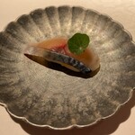 中土 - お寿司仕立てのサバ