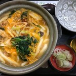 まるか家 - '22/04/03 ピリ辛キムチうどん（税込850円）