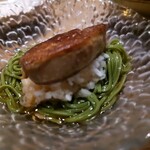 Teppanyaki Koubou Marushige - フォアグラ茶そば