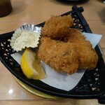 回転寿司　すし丸 - 倉橋島のカキフライ(340円)