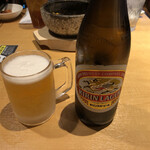 焼肉きんぐ - 瓶ビール（550円）