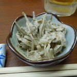 棟梁 - （2013/1月）この日のお通しはごぼうサラダ