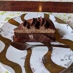 萩の亭 - Tea Timeのチョコレートケーキ