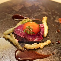 薫 HIROO - 鹿のロースト　山菜