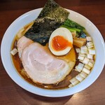 とものもと - 醤油らーめん（850円）、ワンタン（150円）