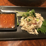 炭火ホルモン 吟 - センマイ刺し