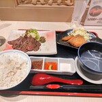 牛たん料理 大黒や - 牛たん牛かつセット（\1,628）