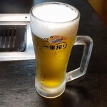 西八焼肉 - 生ビール
