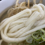 うどんダイニング 万徳屋 - 柔らか筑後の麺は もっちりしてない