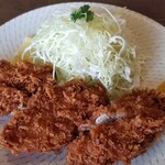 Tonkatsu Maruichi - 特上ヒレカツ定食。すっごく柔らかくて美味しかった♪