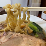 中華そば 千乃鶏 - 麺