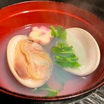 はまぐり屋 - はまぐりの潮汁