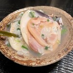 はまぐり屋 - 取分けのはまぐりの雑炊