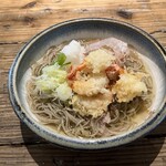 Ishiusubiki Teuchi Sobano Ne - 冷かけ小エビ天おろし