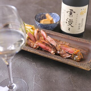 享受日本酒和料理的搭配