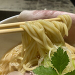 Japanese Noodle Issunboushi - 海渡る潮(塩) 780円