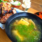 MIHARA KITCHEN - ■豚肩ロースの西京焼き定食