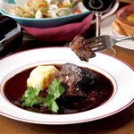Beef stew in red wine ~ Boeuf Bourguignon ~