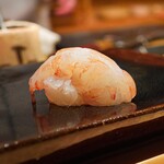 鮨 あらい - ボタンエビ