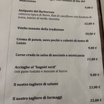 Cantine Barbaroux - Antipasti