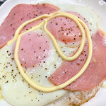 有限会社桝屋酒店   - ハムエッグ