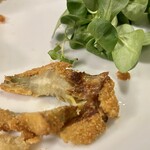 Cantine Barbaroux - 断面、左側が軸、右側が蕾。上手に火が通ていて凄くおいしい！