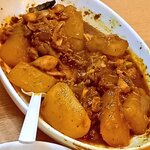 KEBAB UP - 大根とチキンのカレー。