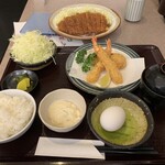 やわらかとんかつ 喜楽屋  - みやびセットとみそかつ