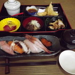 旨い魚 かんすけ - ランチ「日替わり和膳」会員価格1280円