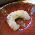 寿司栄 - ガス海老　金沢産