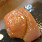 寿司栄 - 苫小牧産天然帆立　卵巣