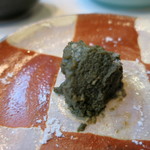 寿司栄 - 2時間煮込んだ自家製蟹味噌