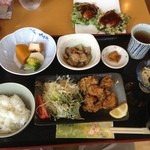 ランチ・カフェ 舎和 - 大山鳥の唐揚げ