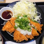 松のや - 令和4年4月
おろしポン酢ささみかつ定食 通常価格730円→新生かつ応援1COINSALEで500円