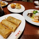 横浜中華街 彩り五色小籠包専門店 龍海飯店 - 春巻き