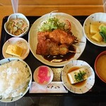 ふじ政 - 料理写真:日替わり定食 (串カツ)