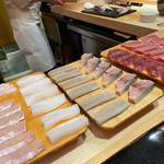 鮨 あらい - 大ぶりのネタ