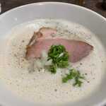 麺～leads～なかの 天理店 - TORI白湯らーめん麺大盛(2021/10)
                                