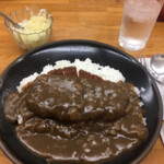 カレーショップ９０番 - カツカレー