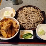 うさぎ庵 - 舞茸天丼セット