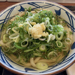 丸亀製麺 - かけうどん並(¥340)